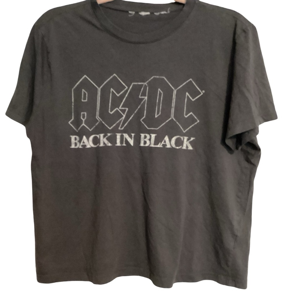 AC/DC Classic Logo Tee - Black